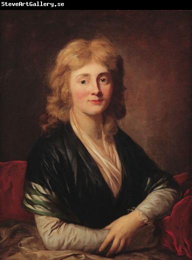 Anton  Graff Portrait of Juliane Wilhelmine Sophie von Sivers